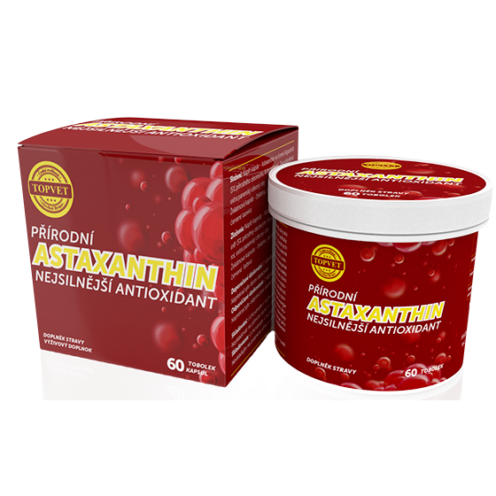 Astaxanthin - antioxidant 60 toobolek