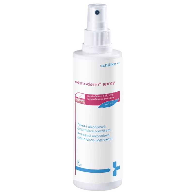 Septoderm spray 250 ml desinfekce na kůži